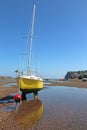 Boat on the River Teign at Shaldon, Devon Royalty Free Stock Photo