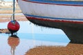 Boat on the River Teign at Shaldon, Devon Royalty Free Stock Photo