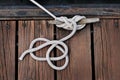 Boat Rope Royalty Free Stock Photo