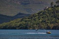 Jet ski in the lake