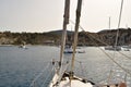 Boat sails - Ibiza Spain