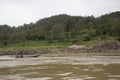 Boat on the Salween River