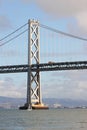 Boat and San Francisco bay bridge