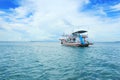 Boat in the sea Royalty Free Stock Photo