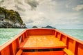 Boat an sea in Prachuab Kiri Khan