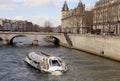 Boat on Seine