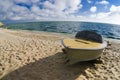 A boat on the shore Royalty Free Stock Photo