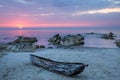 Boat on the shore of Lake Malawi - Malawi