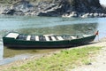 Boat on Shorline of Himachal Pradesh India