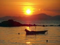 Boat on Silent Water.