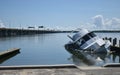 Boat Sinking in the Hampton River