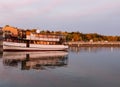 Boat on Skaneateles Lake