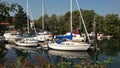 Boat slips on Courtenay River