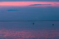 Boat & sunset