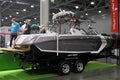 Boat Super Air Nautique in the exhibition Crocus Expo in Mosco