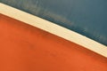 Boat surface old painted texture Royalty Free Stock Photo