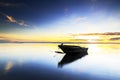 Boat at Tanjung aru beach, Labuan. Malaysia 15