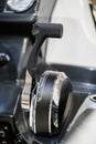 Boat throttle lever Royalty Free Stock Photo