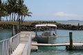 Fiji Paradise Series - Boat Dock - View of Islands from First Landing - Viti Levu Royalty Free Stock Photo