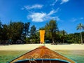 Boat to Koh Bulone island in Satun