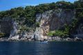 Boat tour in Kolocep, Croatia Royalty Free Stock Photo