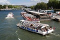 Boat tour, Paris Royalty Free Stock Photo
