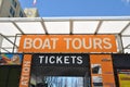 Boat Tours sign in Toronto