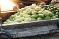 Boat on traditional floating market Royalty Free Stock Photo