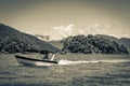 Boat trip from Abraao beach Ilha Grande island Brazil