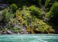 Walk along the canyon of the Sulak River in May