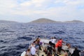 Boat trip along the coast