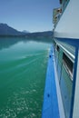 A boat trip on a Bavarian lake in summer Royalty Free Stock Photo