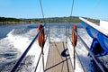 Boat trip by the coast