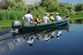 Boat trip in the Danube delta, Romania