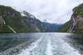 Boat trip on Geirangerfjord, Norway Royalty Free Stock Photo