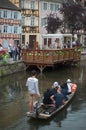 Boat trip tourism on water at little Venise quarter