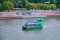Boat trips on the Moscow river, Gorky Park - Russia, Moscow, 08 02 2019