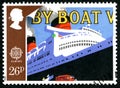 By Boat UK Postage Stamp