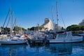 boat, vehicle, marina, sailboat, harbor, sail, dock Royalty Free Stock Photo