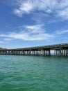 Boat view of the Destin, Florida bridge from Crab Island