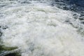 Boat wake foam