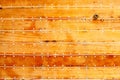 Boat wooden hull texture detail