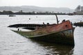 Boat wreck Royalty Free Stock Photo