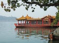 Boat on the Xizi Lake