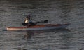 Boater On The North Saskatchewan River