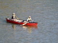 Boaters On the North Saskatchewan River