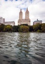 Boaters at The Lake in Central Park, New York