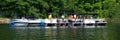 Boaters partying on Lake