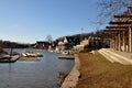 Boathouse Row, Fairmount Park, Philadelphia Royalty Free Stock Photo