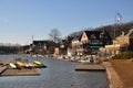 Boathouse Row, Fairmount Park, Philadelphia Royalty Free Stock Photo